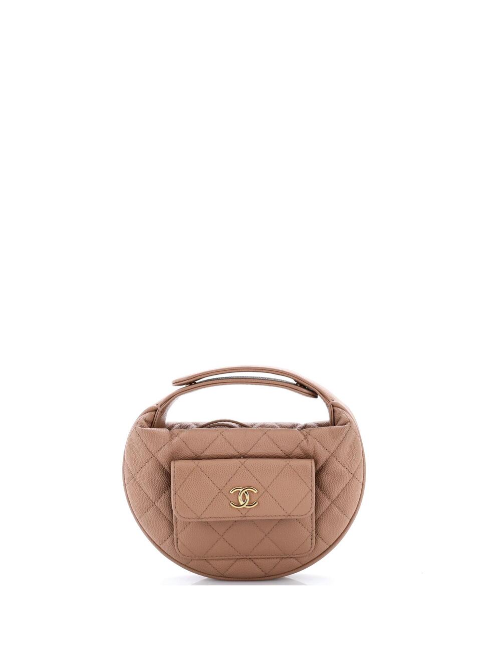 Chanel Polly Pocket Pouch Hobo Quilted #376799C38B